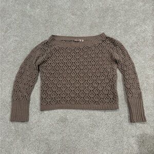 Willow and Root Size Small Off the Shoulder Sweater